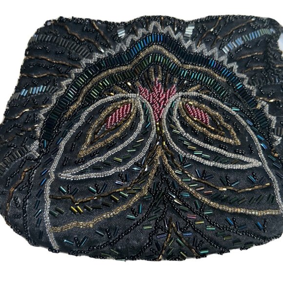 Collection of 7 Small Beaded Purses Fancy Formal Cocktail Wedding Prom - Picture 4 of 15